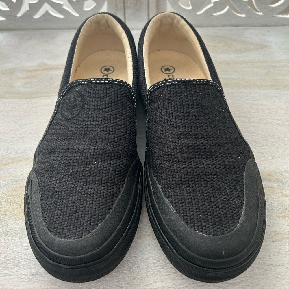 Men’s Black Converse Chuck Taylor All-Star Canvas slip-on Size 8.5 7K 07 07 S48